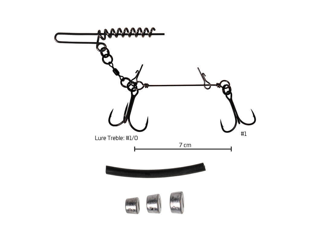 Zeck Fishing Softbait System Screw Set