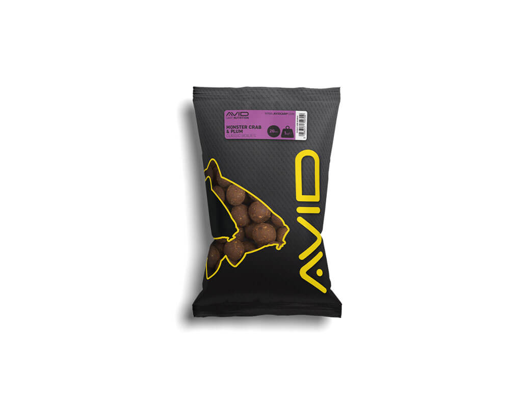 Avid Monster Crab & Plum Boilies
