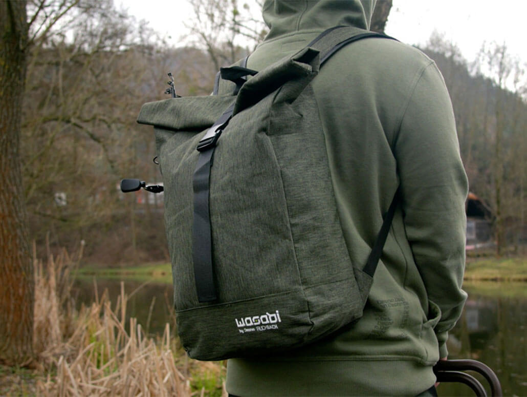 Delphin Wasabi Rucksack – Bild 7