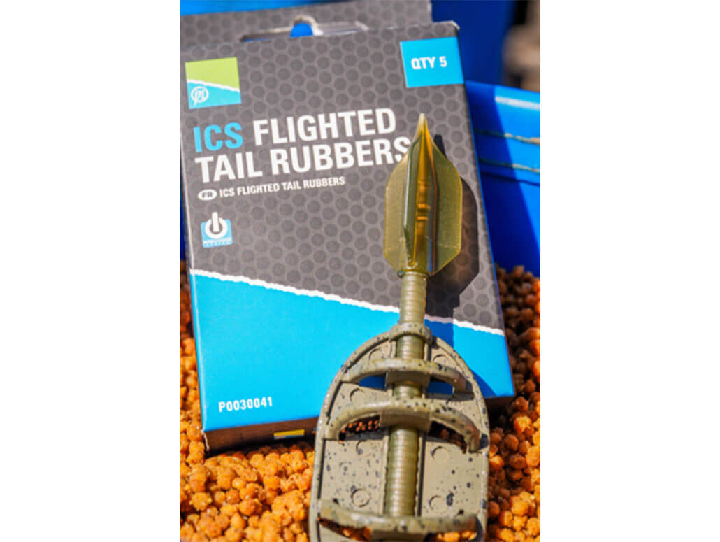 Preston Ics Flighted Tail Rubbers – Bild 2